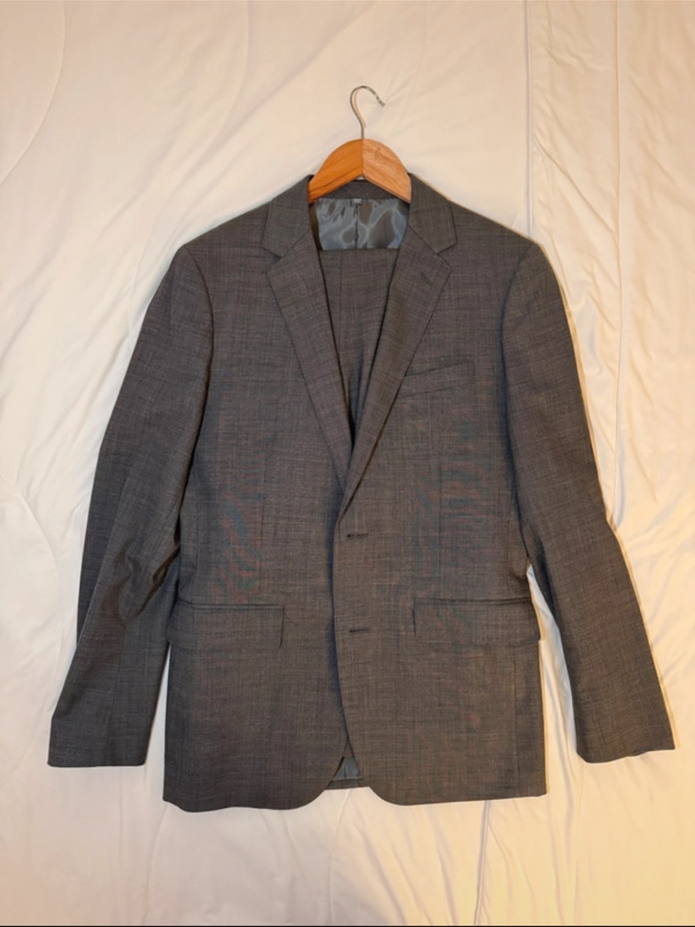 Bonobos Men's Grey Suit 38R/30